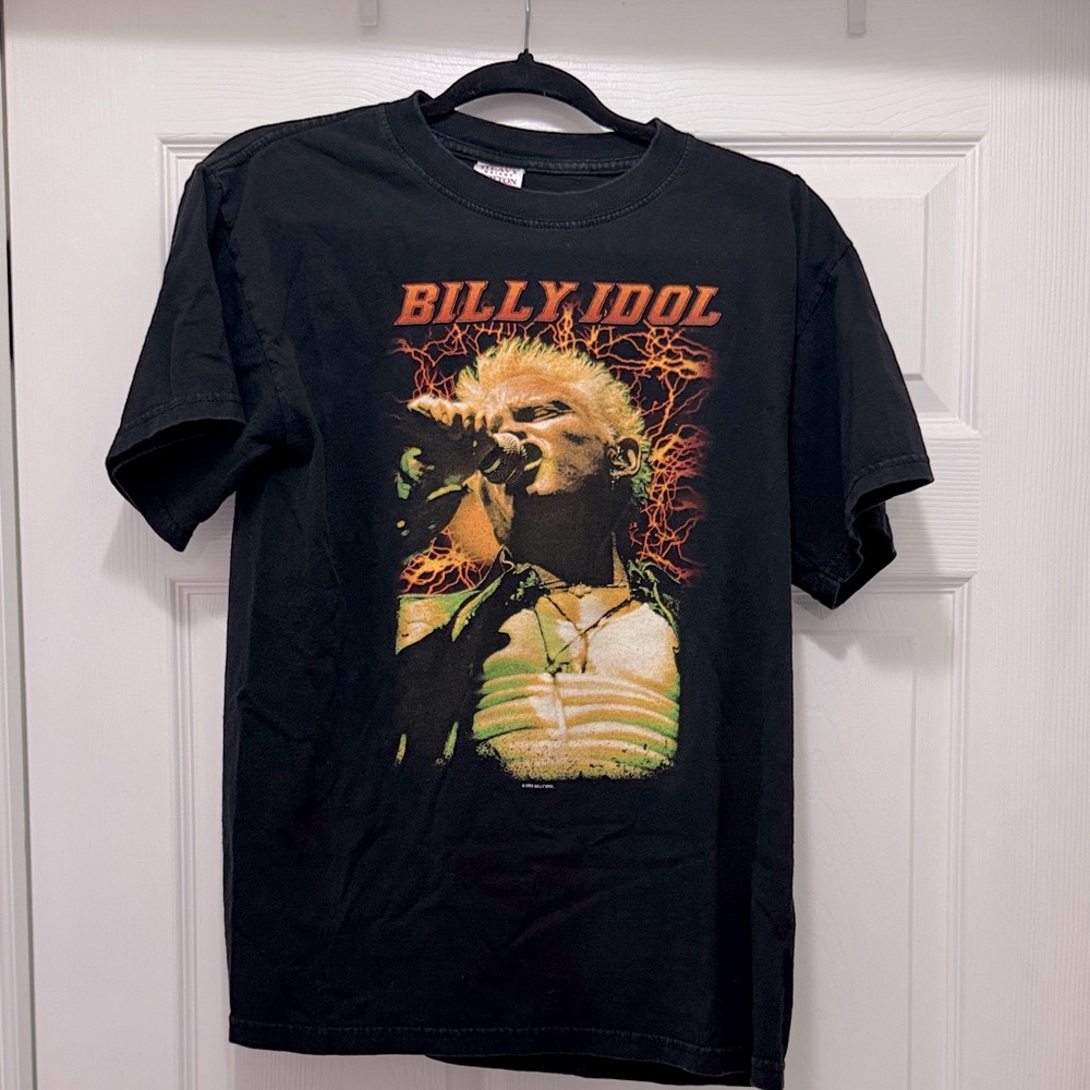 Billy Idol 2003 Official Tour Shirt
